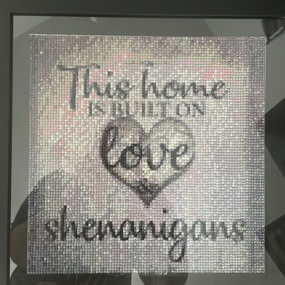 Finished Diamond Painting in Frame